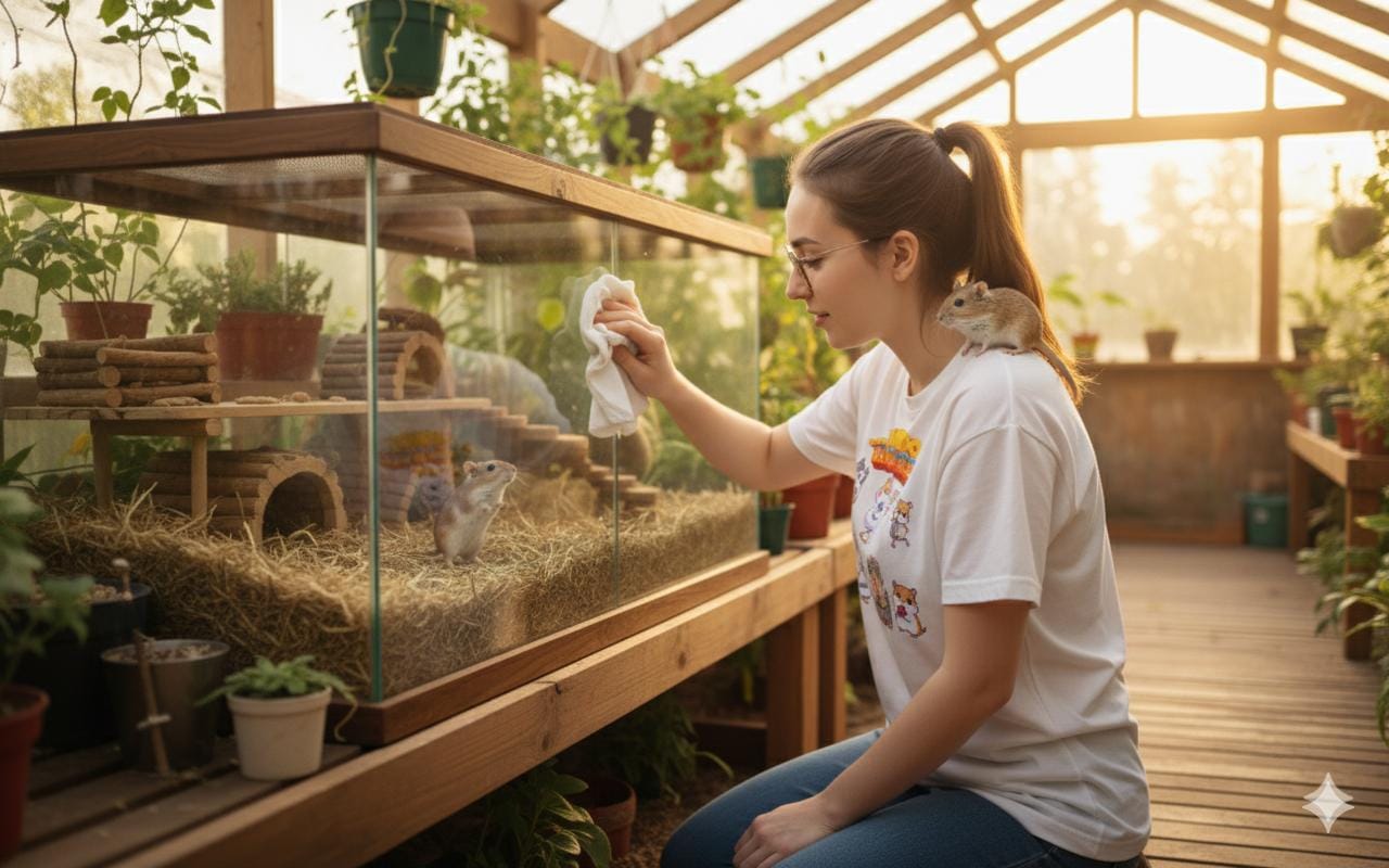 Ambiente seguro para a Interação com Gerbils