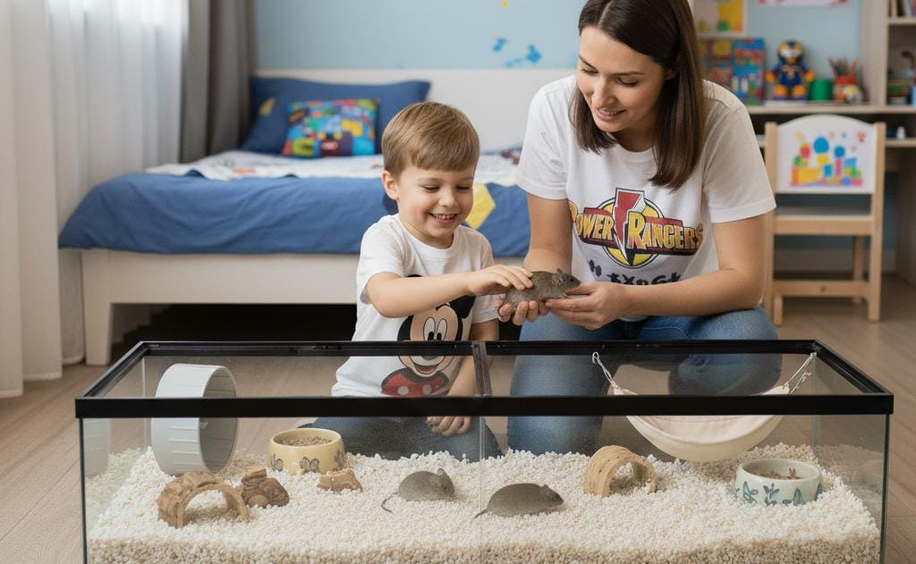 Recinto modular seguro, ideal como Viveiro para Camundongos